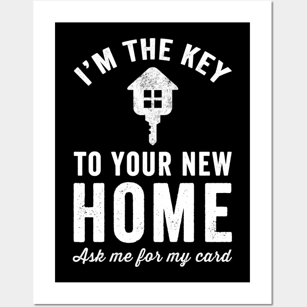 I'm the key to your new home Wall Art by captainmood